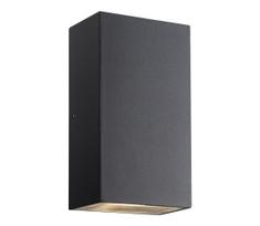 Nordlux - LED sieninis lauko šviestuvas ROLD LED/10,5W/230V IP54 juoda
