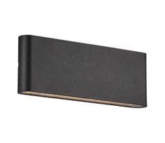 Nordlux - LED sieninis lauko šviestuvas KINVER LED/10W/230V IP54 juoda