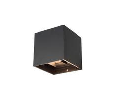 LED Lauko lubų šviestuvas RIKO 2xLED/4W/230V juodas IP44
