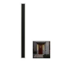 LED Sieninis lauko šviestuvas LED/17W/230V 3000K IP65 juodas