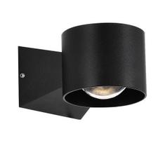 LED sieninis lauko šviestuvas LED/5W/230V 3000K IP65 juoda
