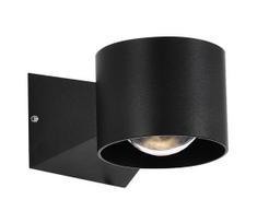 LED sieninis lauko šviestuvas LED/5W/230V 4000K IP65 juoda