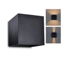 Brilagi - LED sieninis lauko šviestuvas CUBE LED/6W/230V IP54