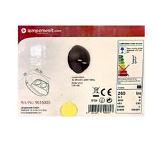 Lampenwelt - LED sieninis lauko šviestuvas 2xLED/3W/230V IP54