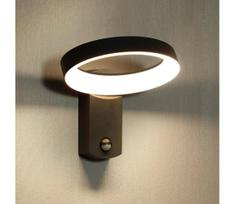 Eglo 97308 - Sieninis LED lauko šviestuvas su jutikliu PERNATE LED/11W/230V