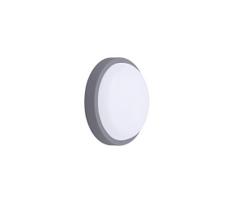 Solight WO745-G- LED sieninis lauko šviestuvas LED/13W/230V 4000K IP54 pilka apvalus