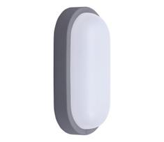 Solight WO744-G- LED sieninis lauko šviestuvas LED/13W/230V 4000K IP54 pilka ovalas