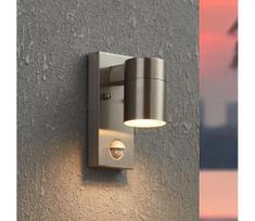 Eglo 99569 - LED Lauko sieninis šviestuvas su jutikliu RIGA 1xGU10/3W/230V IP44