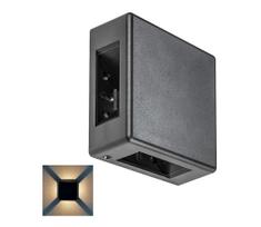 Rabalux 7317 - LED Lauko sieninis šviestuvas LIPPA LED/6W/230V IP54 juodas