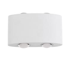 ITALUX PL-261W - LED sieninis lauko šviestuvas GILBERTO 2xLED/2W/230V IP54