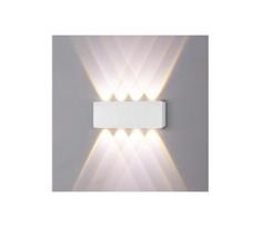 Top Light - LED sieninis lauko šviestuvas LED/8W/230V IP44 4000K balta