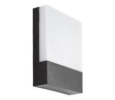 Rabalux 77097 - LED sieninis lauko šviestuvas GIMONE LED/10W/230V IP44 juoda
