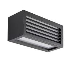 Rabalux 77100 - LED sieninis lauko šviestuvas LUBLIN LED/10W/230V IP54 juoda