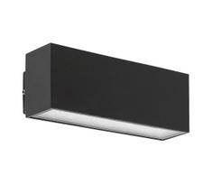 Rabalux 77075 - LED sieninis lauko šviestuvas MATARO LED/10W/230V IP54 juoda