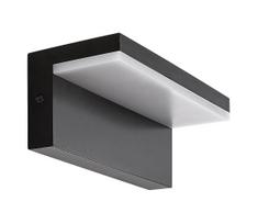 Rabalux 77092 - LED sieninis lauko šviestuvas ZARAGOZA LED/10W/230V IP54 juoda