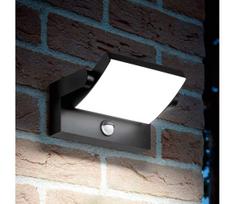 Ideal Lux - LED Lauko sieninis šviestuvas su jutikliu LED/20,5W/230V antracitas
