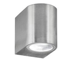 Searchlight - LED Lauko sieninis šviestuvas LEDO 1xGU10/3W/230V IP44 sidabras