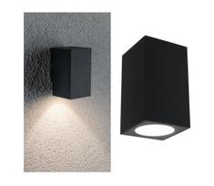 Paulmann 94327 - LED/3,8W IP44 Lauko sieninis šviestuvas FLAME 230V antracitas
