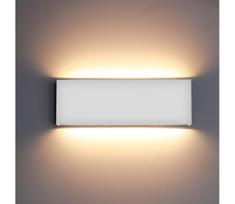 Top Light - LED sieninis lauko šviestuvas LED/12W/230V IP65 balta