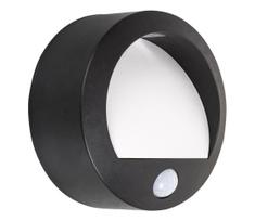 Rabalux 7969 - Sieninis LED lauko šviestuvas su jutikliu AMARILLO LED/1,5W/3xAA IP44 juodas