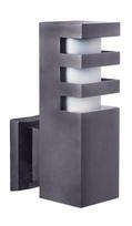 Sieninis lauko šviestuvas Su-Ma Rado, 18W, E27, IP54, tamsiai pilka, 8 cm x 25 cm