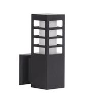 Sieninis lauko šviestuvas Su-Ma Rado III, 18W, E27, IP54, juodas, 8 cm x 25 cm
