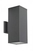 Sieninis lauko šviestuvas Su-Ma Adela, 60W, E27, IP54, tamsiai pilka, 12 cm x 30 cm