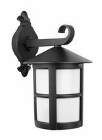 Sieninis lauko šviestuvas Su-Ma Cordoba II, 60W, E27, IP23, juodas, 20 cm x 34 cm