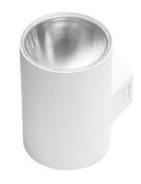 Sieninis lauko šviestuvas AZzardo Roland, 9W, LED, IP65, baltas, 10 cm x 11.5 cm