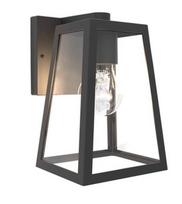 Sieninis lauko šviestuvas Lutec Fia 5290903012, 40W, E27, IP44, juodas, 14 cm x 21.6 cm