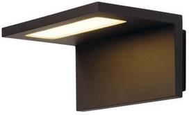 Sieninis lauko šviestuvas SLV Angolux, 7.51W, LED, IP44, antracito, 17 cm x 8.6 cm