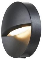 Sieninis lauko šviestuvas SLV Downunder Out, 4.3W, LED, IP65, antracito, 14 cm x 14 cm