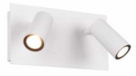 Sieninis lauko šviestuvas Trio Tunga, 3.5W, LED, IP54, baltas, 13 cm x 12.1 cm