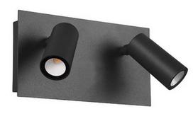 Sieninis lauko šviestuvas Trio Tunga, 3.5W, LED, IP54, juodas, 13 cm x 12.1 cm