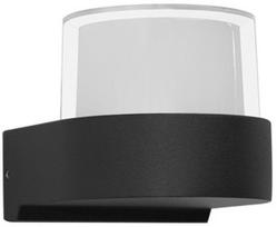 Sieninis lauko šviestuvas Italux Marti, 5W, LED, IP54, juodas, 10.5 cm x 8.5 cm
