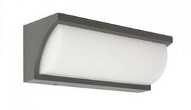 Sieninis lauko šviestuvas Su-Ma Mona, 13W, LED, IP65, pilkas, 23 cm x 8.2 cm