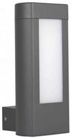 Sieninis lauko šviestuvas Su-Ma Evo, 8W, LED, IP54, tamsiai pilka, 11 cm x 25 cm
