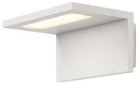 Sieninis lauko šviestuvas SLV Angolux, 6.8W, LED, IP44, baltas, 17 cm x 8.6 cm