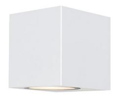 Sieninis lauko šviestuvas CristalRecord Confo, GU10, IP44, baltas, 6.7 cm x 7.8 cm