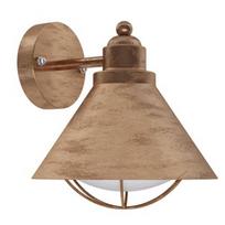 Sieninis lauko šviestuvas Eglo Barrosela 94858, 40W, E27, IP44, vario, 23 cm x 24 cm