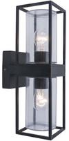 Sieninis lauko šviestuvas Lutec Flair, 40W, E27, IP44, juodas, 12 cm x 39.3 cm