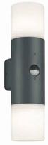 Sieninis lauko šviestuvas Trio Hoosic 222260242, 28W, E27, IP44, antracito, 8 cm x 33 cm
