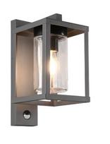 Sieninis lauko šviestuvas Trio Lunga 212069142, 40W, E27, IP44, antracito, 16 cm x 33 cm