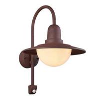 Sieninis lauko šviestuvas Trio Norman 207269124, 40W, E27, IP44, rudas, 30 cm x 45 cm