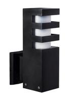 Sieninis lauko šviestuvas Su-Ma Rado, 18W, E27, IP54, juodas, 8 cm x 25 cm