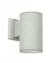Sieninis lauko šviestuvas Su-Ma Adela, 60W, E27, IP54, sidabro, 11 cm x 19 cm