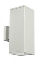 Sieninis lauko šviestuvas Su-Ma Adela, 60W, E27, IP54, sidabro, 12 cm x 30 cm