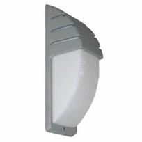 Sieninis lauko šviestuvas Su-Ma City, 60W, E27, IP54, sidabro, 12 cm x 35 cm