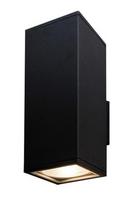 Sieninis lauko šviestuvas Su-Ma Adela, 60W, E27, IP54, juodas, 12 cm x 30 cm