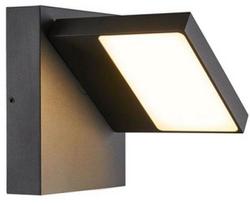 Sieninis lauko šviestuvas SLV Abridor, 12W, LED, IP55, antracito, 17.5 cm x 16 cm